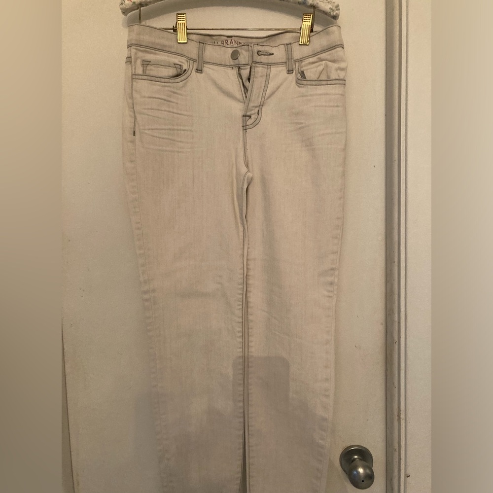 J Brand pale blue jeans